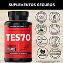 Tes70 Suplemento para Hombres 180 Cápsulas — Energía y Vitalidad