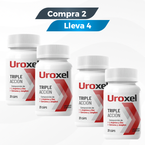 Uroxel Apoyo Para Próstata 21caps - Compra 1 y Lleva 2!