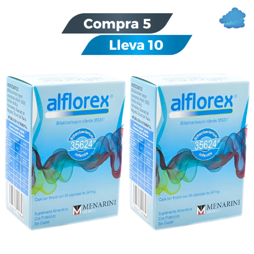 Alflorex Suplemento Alimenticio 20 Ml Caja 30 Capsulas Sabor Neutro